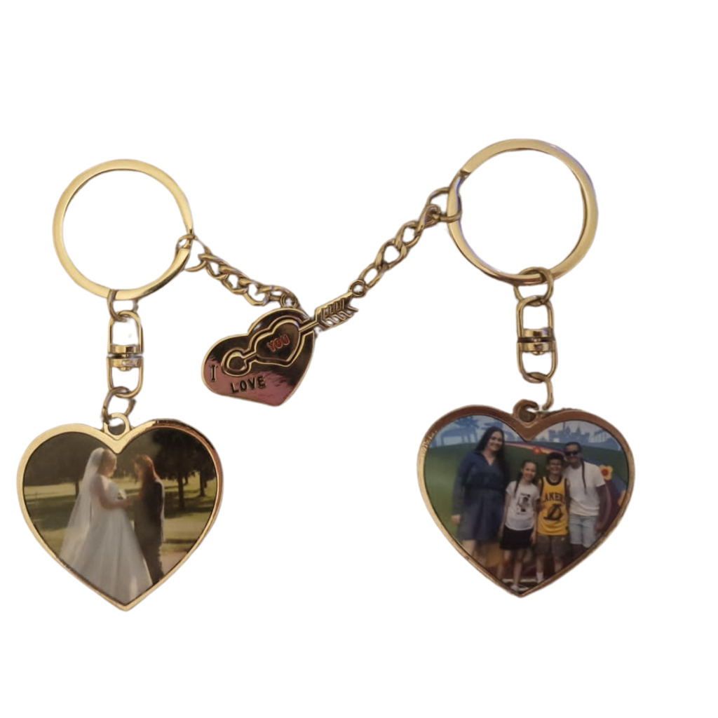 Personalised double keyrings – Charlottes Colourful Creations