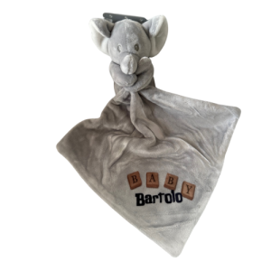 Personalised baby comforter